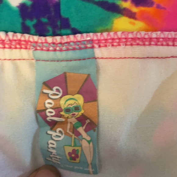 Pool Party Tye Dye bikini bottom - Picture 4 of 6